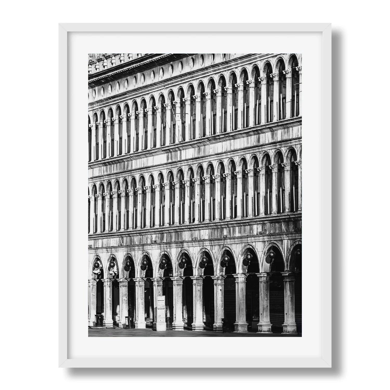 The Façade of the Procuratie Vecchie Venice - Peter Yan Studio Framed Photo Print Wall Art