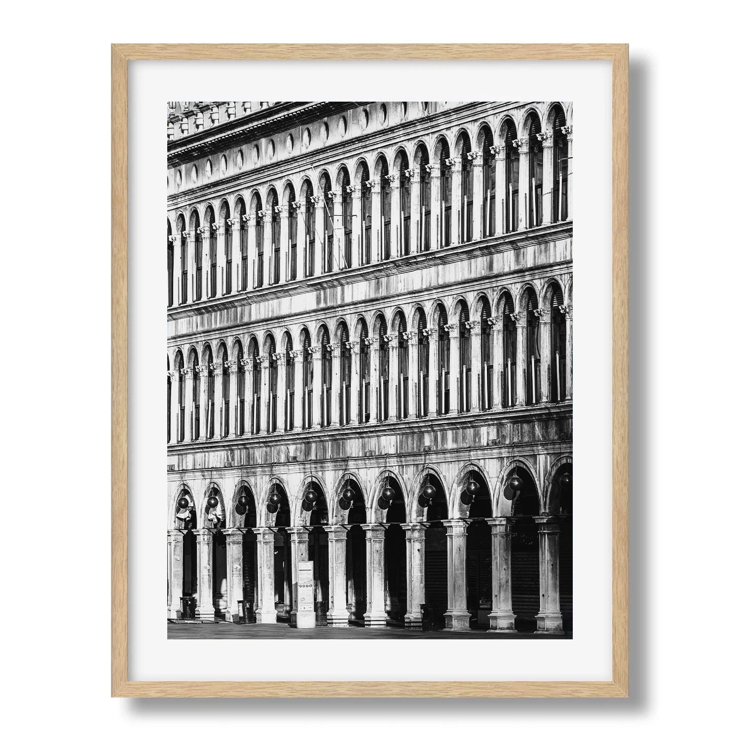 The Façade of the Procuratie Vecchie Venice - Peter Yan Studio Framed Photo Print Wall Art