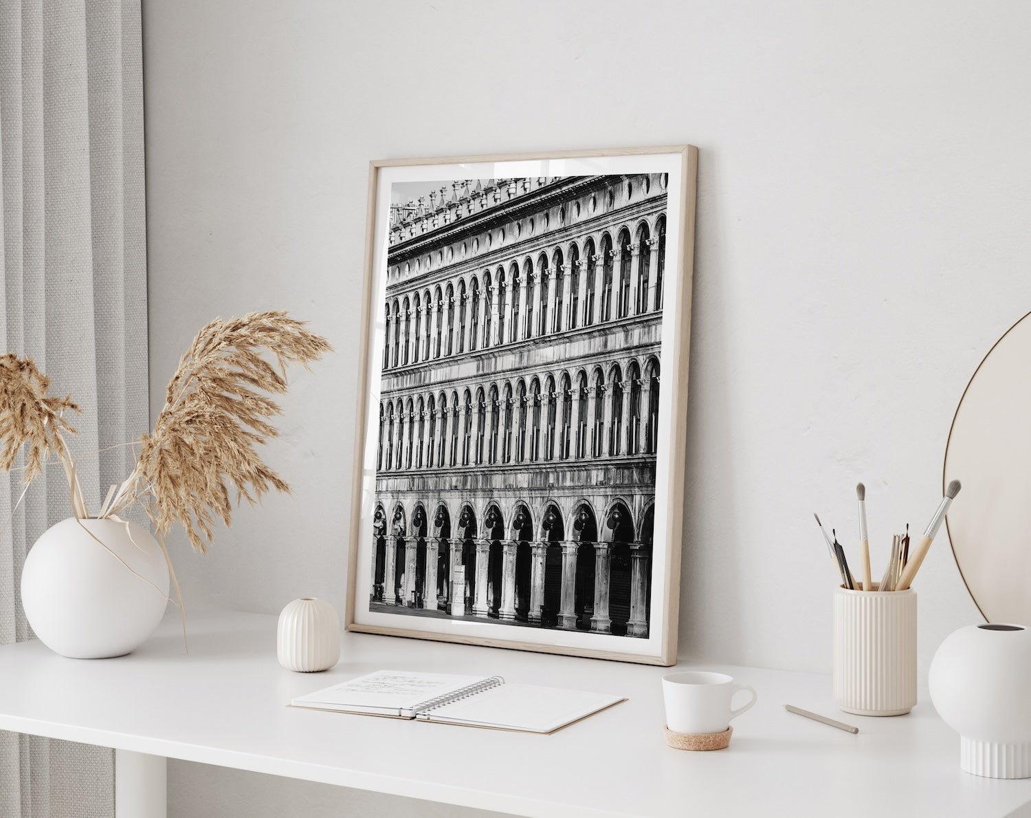 The Façade of the Procuratie Vecchie Venice - Peter Yan Studio Framed Photo Print Wall Art