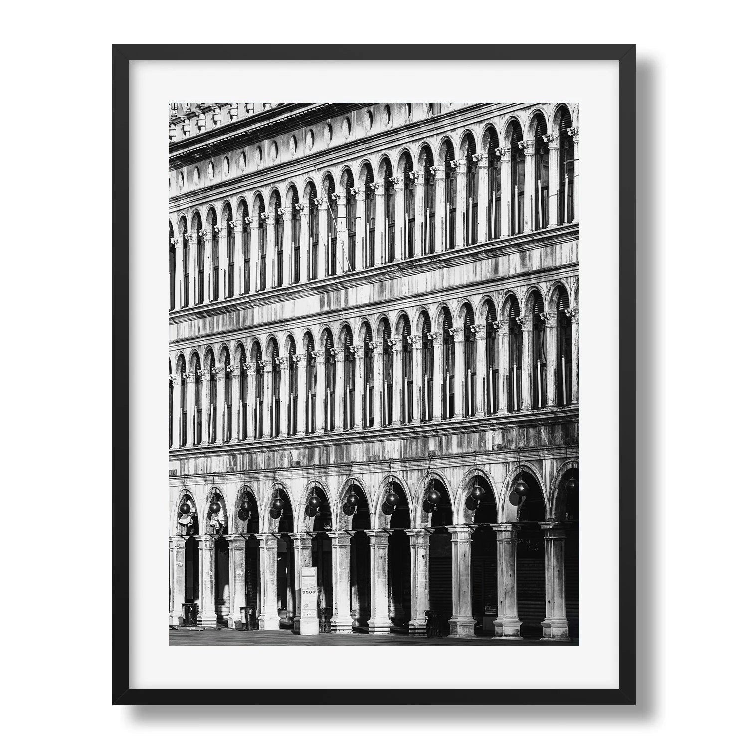 The Façade of the Procuratie Vecchie Venice - Peter Yan Studio Framed Photo Print Wall Art