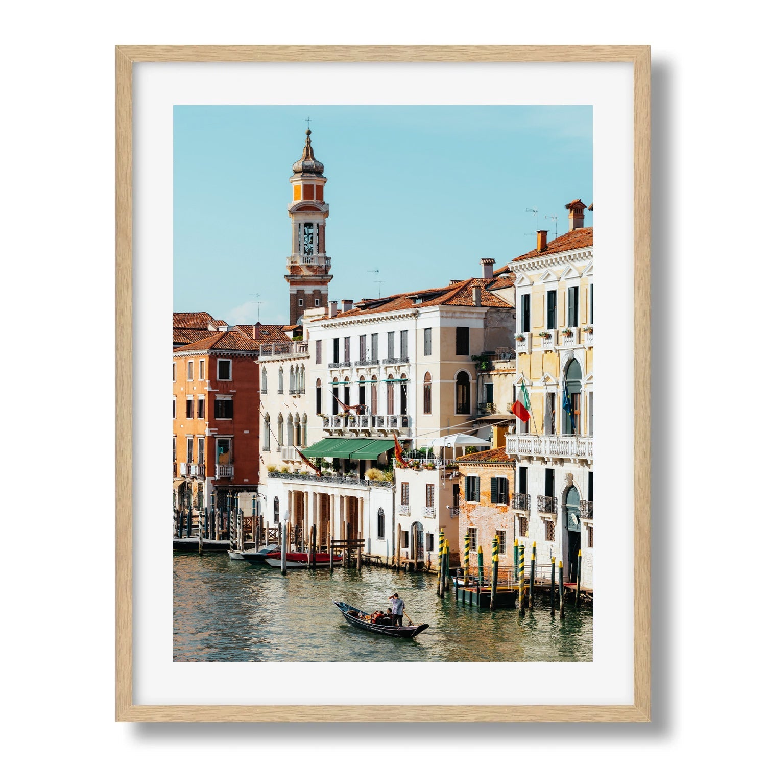 The Grand Canal Venice II Framed Print - Architecture by Peter Yan Studio