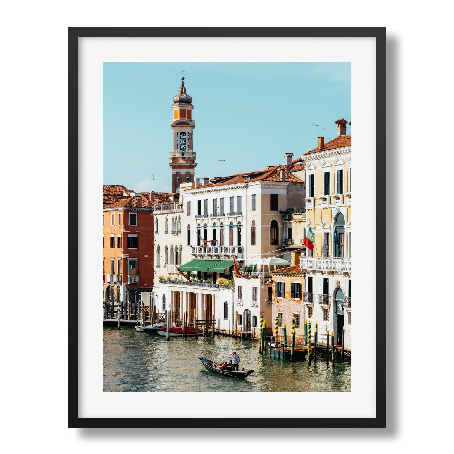 The Grand Canal Venice II Framed Print - Architecture by Peter Yan Studio