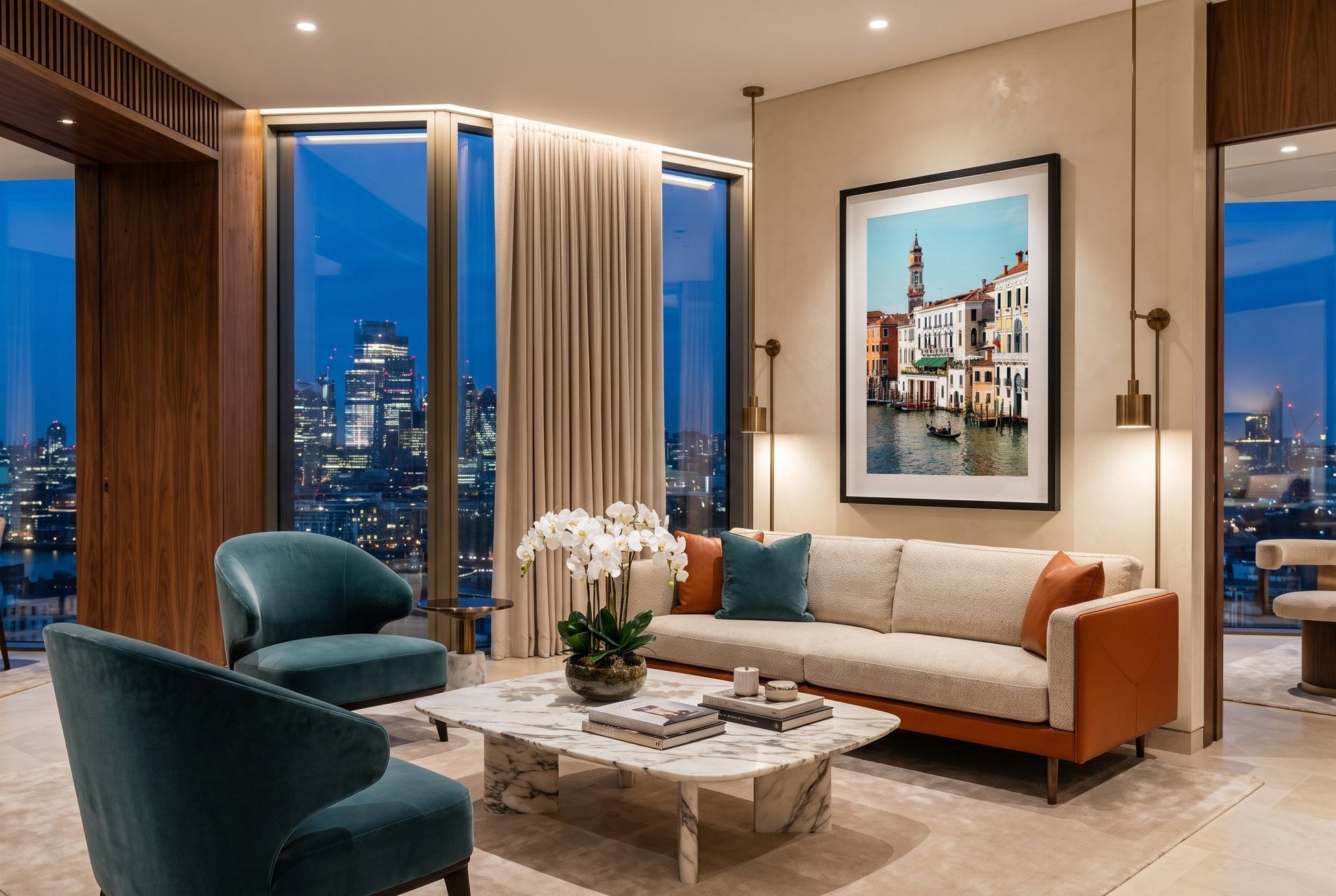 The Grand Canal Venice II Framed Print - Architecture by Peter Yan Studio
