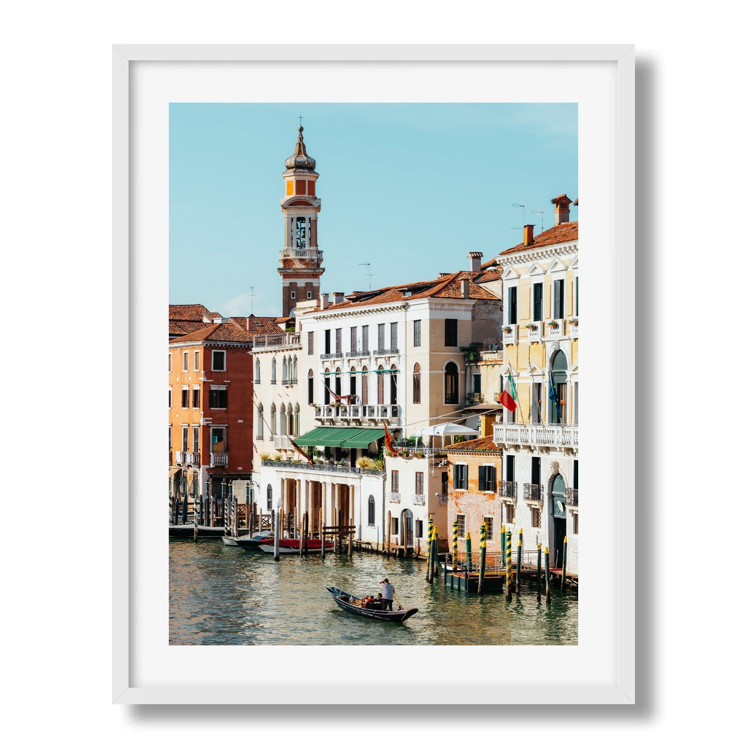 The Grand Canal Venice II Framed Print - Architecture by Peter Yan Studio