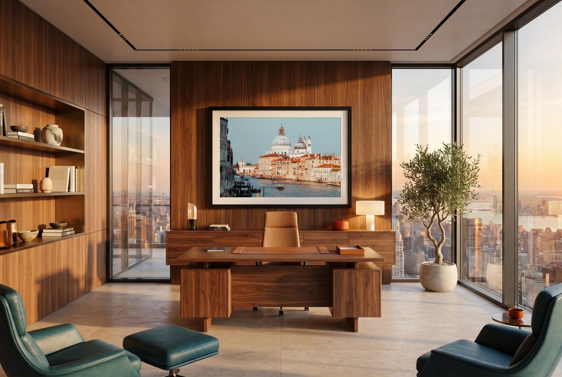 The Grand Canal Venice III Framed Print - Architecture by Peter Yan Studio