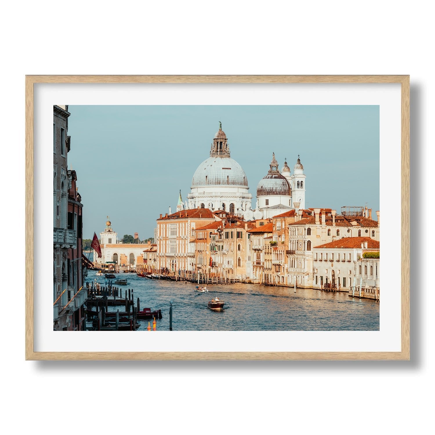 The Grand Canal Venice III Framed Print - Architecture by Peter Yan Studio