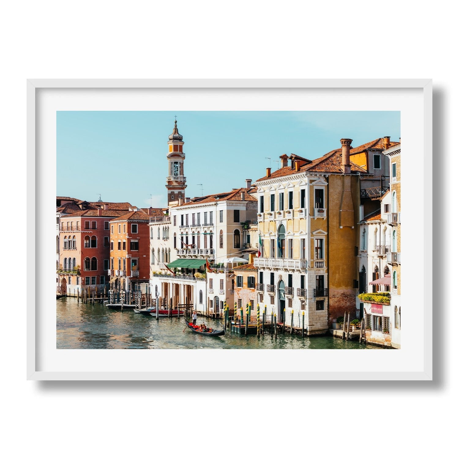 The Grand Canal Venice Framed Print - Architecture by Peter Yan Studio