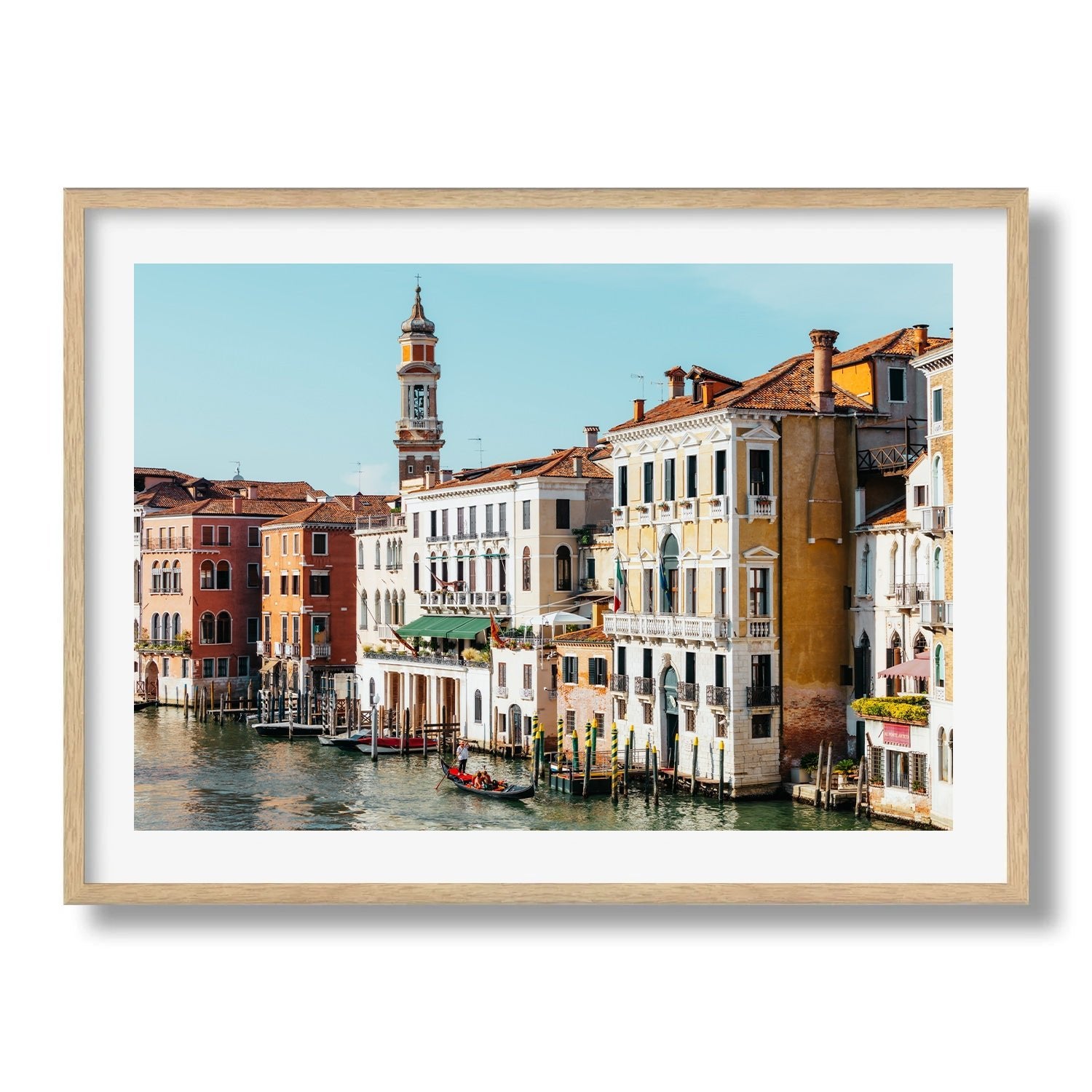 The Grand Canal Venice Framed Print - Architecture by Peter Yan Studio