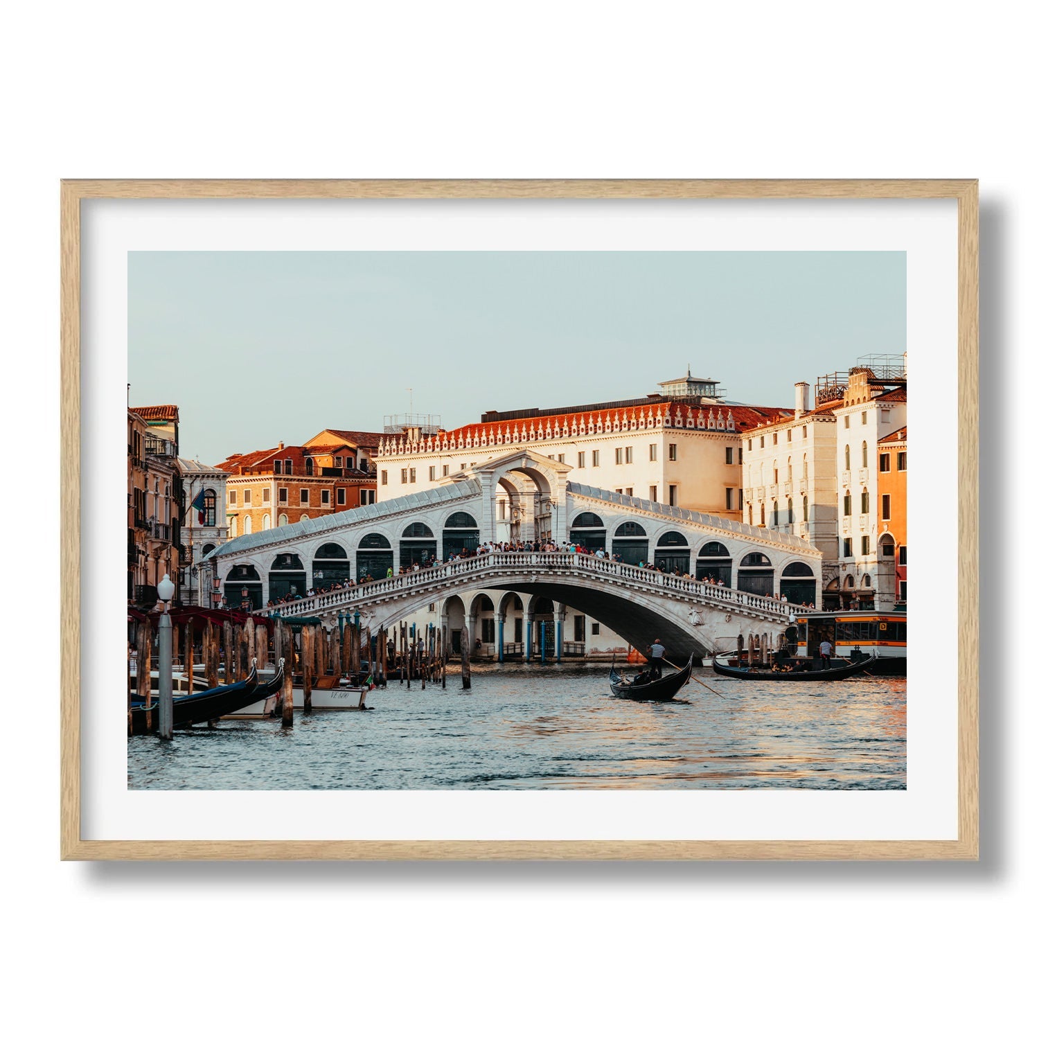 The Grand Canal Venice VI Framed Print - Architecture by Peter Yan Studio