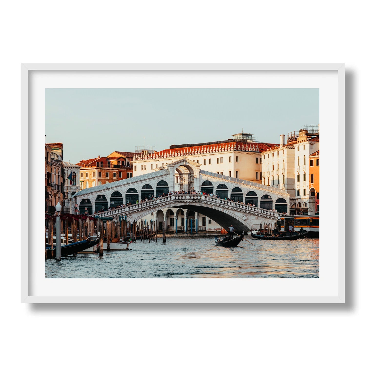 The Grand Canal Venice VI Framed Print - Architecture by Peter Yan Studio