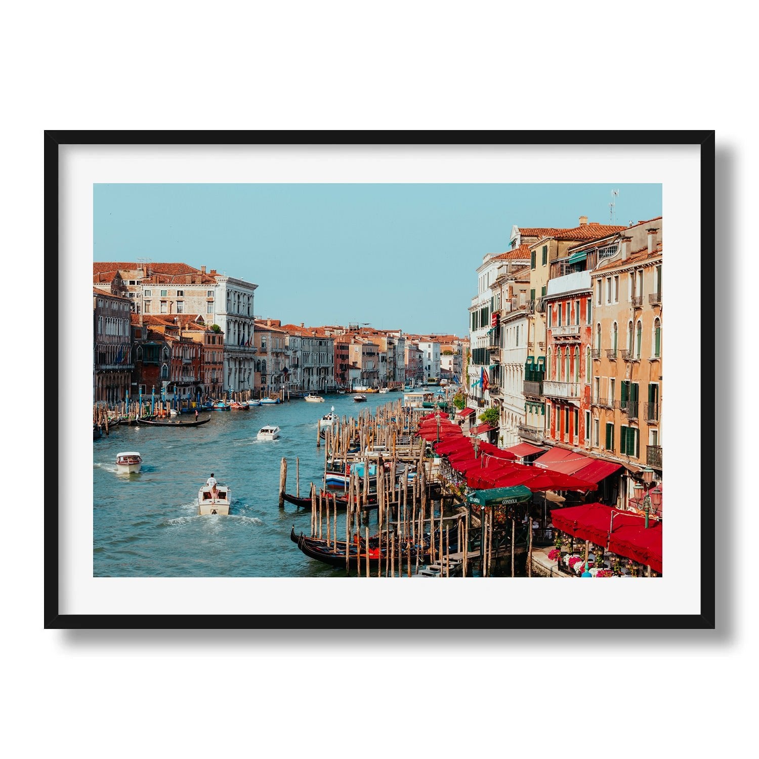 The Grand Canal Venice VII Framed Print - Architecture by Peter Yan Studio