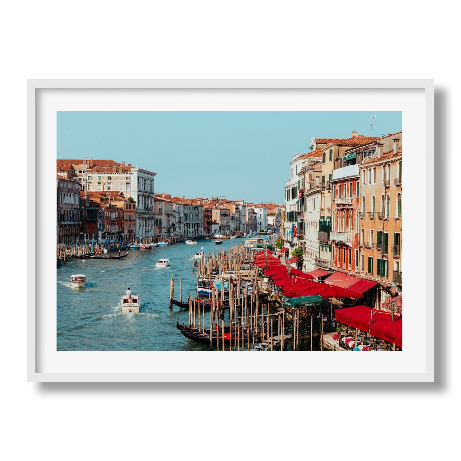 The Grand Canal Venice VII Framed Print - Architecture by Peter Yan Studio