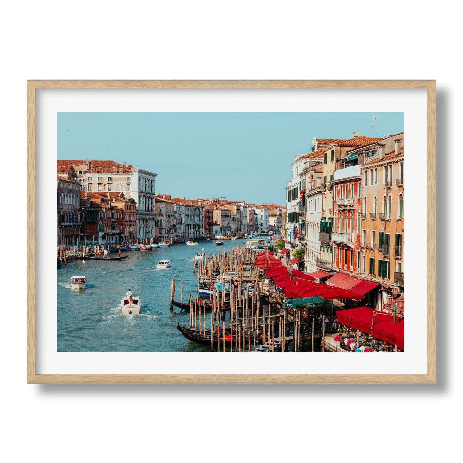 The Grand Canal Venice VII Framed Print - Architecture by Peter Yan Studio