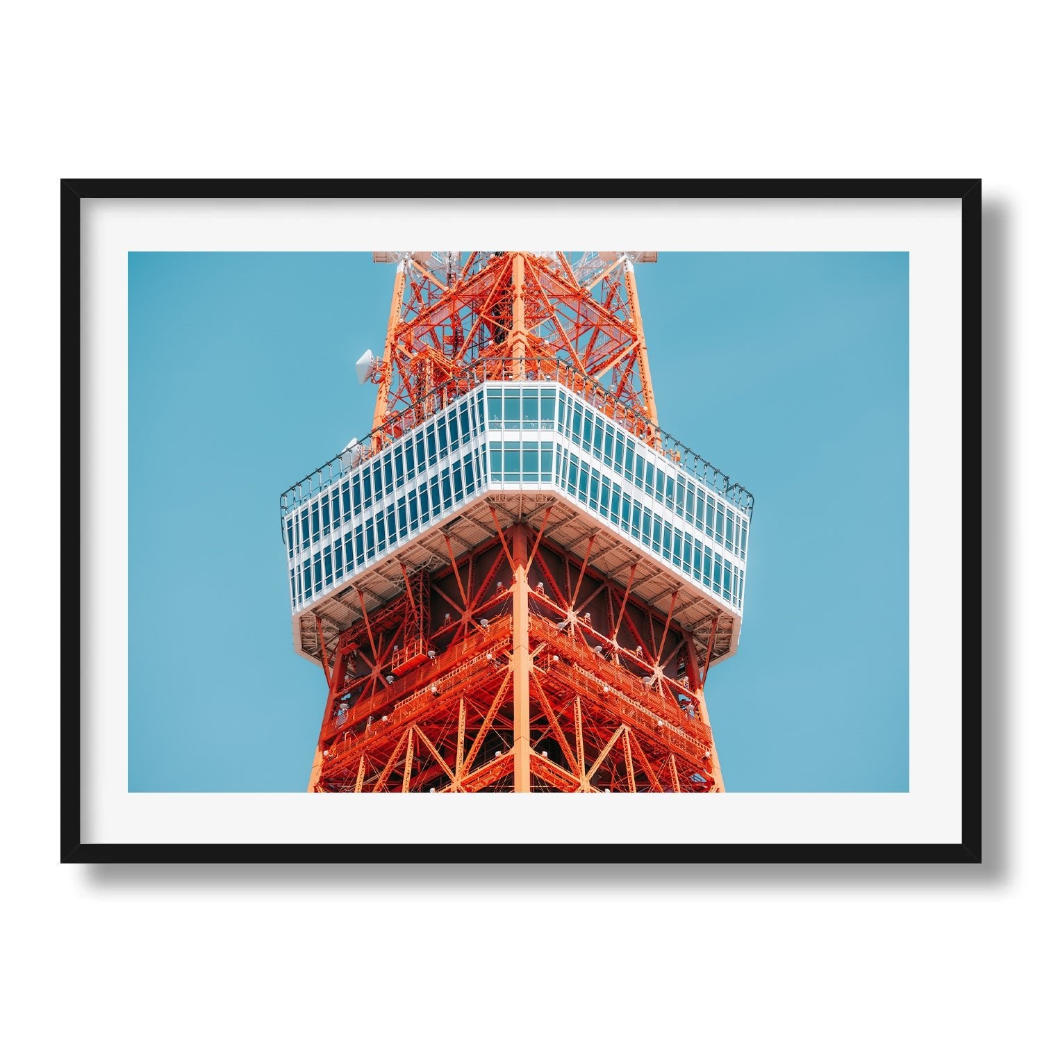 Tokyo Tower II - Peter Yan Studio Framed Photo Print Wall Art