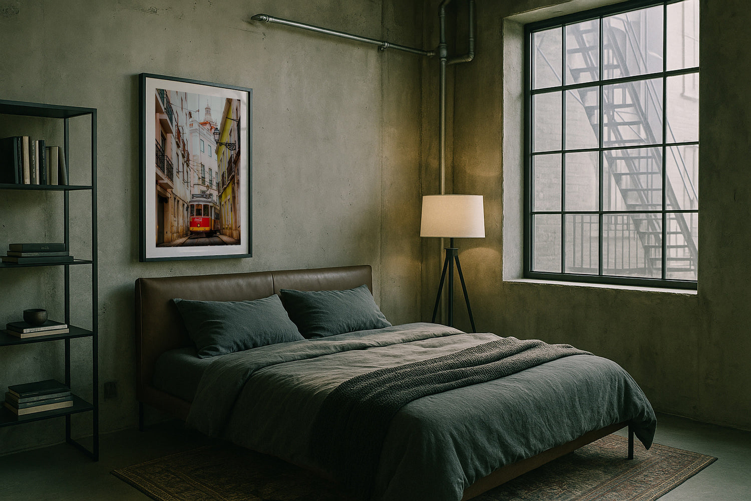 Trams Of Lisbon Series I Framed Print - Architecture by Peter Yan Studio