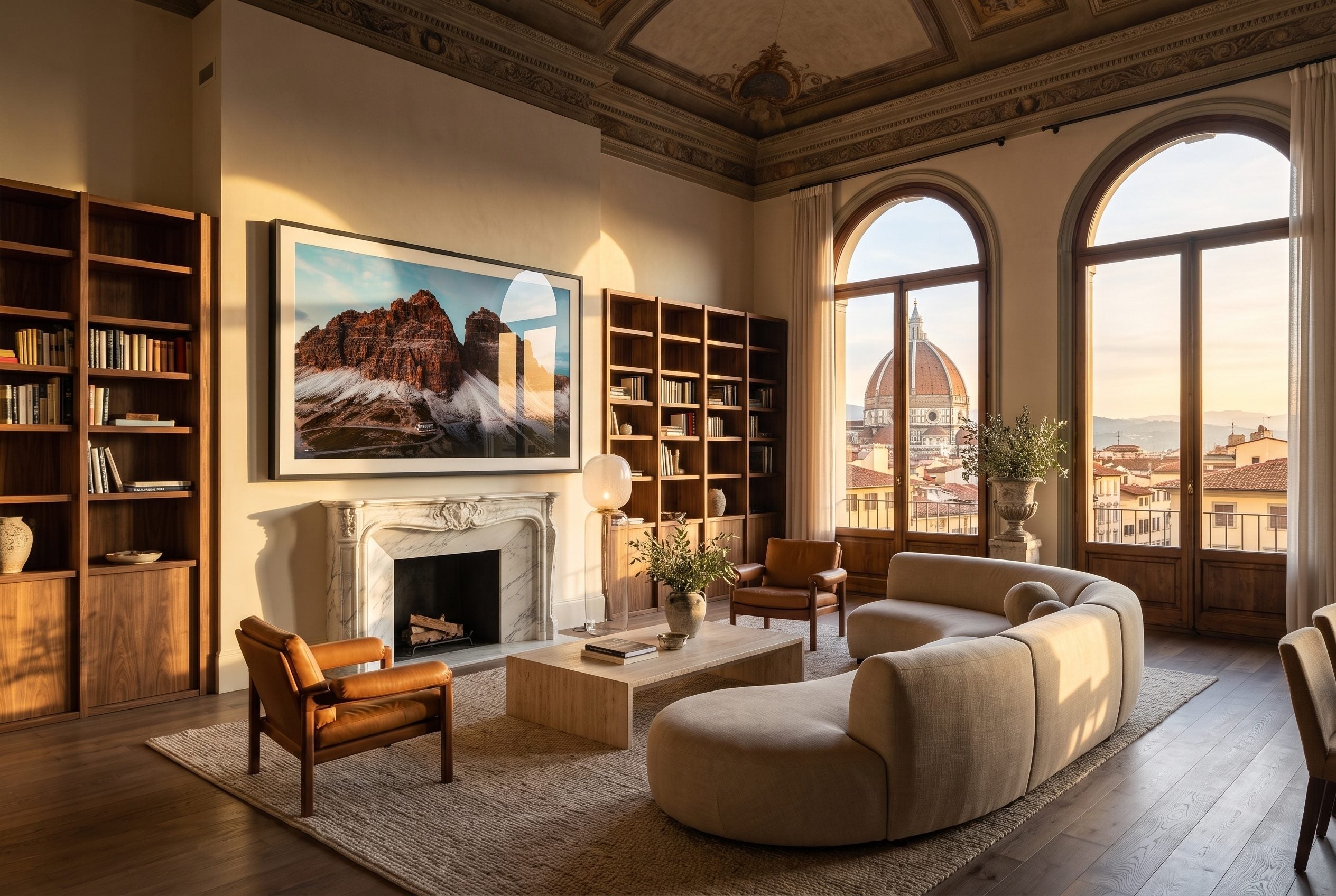 Tre Cime di Lavaredo Framed Print - Dolomites by Peter Yan Studio