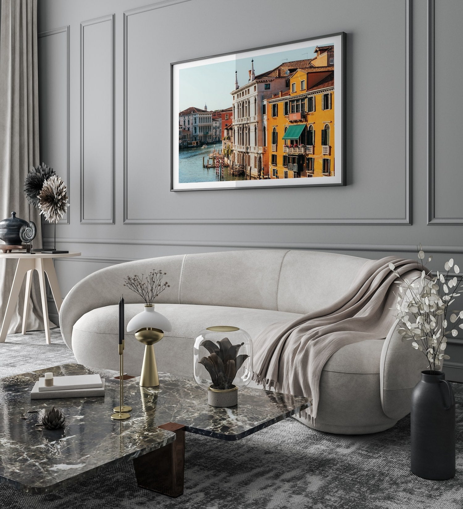 Venice Canal - Peter Yan Studio Framed Photo Print Wall Art