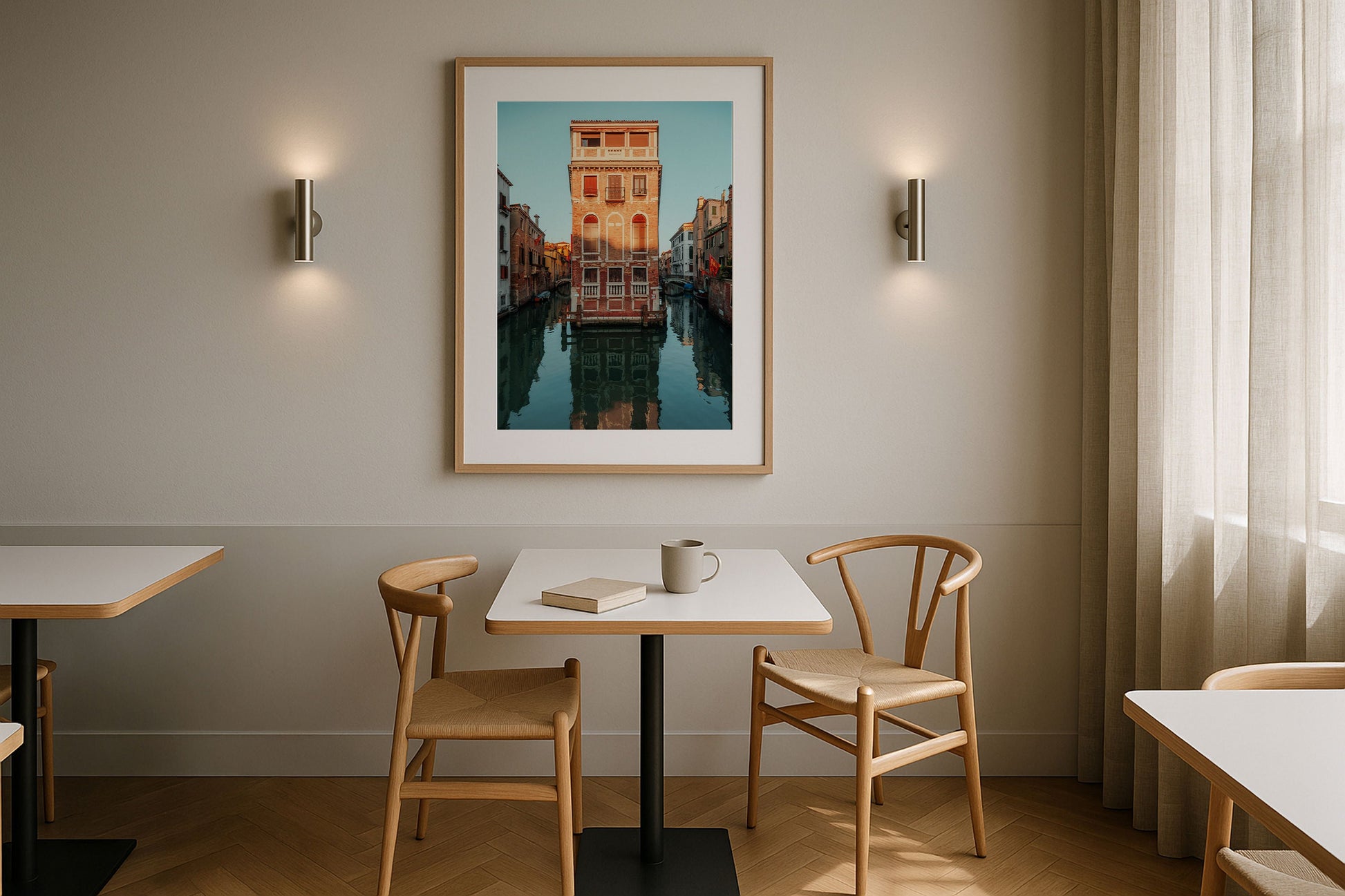 Venice Street Series 8 Framed Print - Architecture by Peter Yan Studio