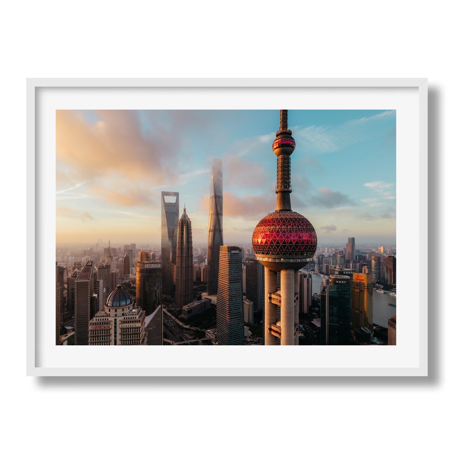 Shanghai Icons at Dawn
