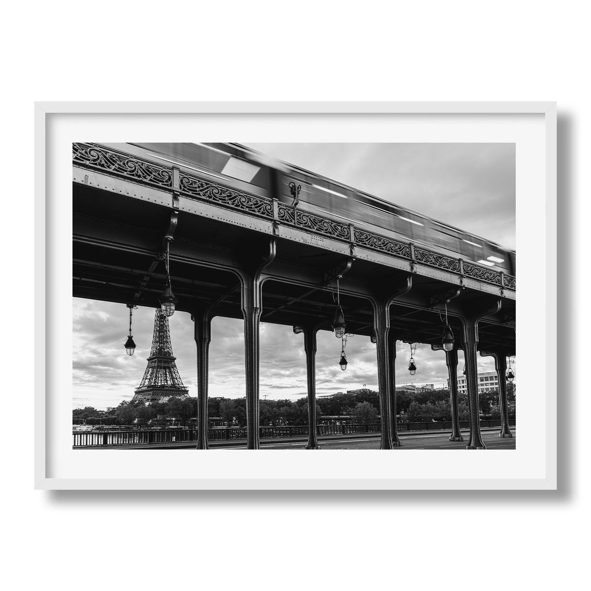 Eiffel Through Bir-Hakeim