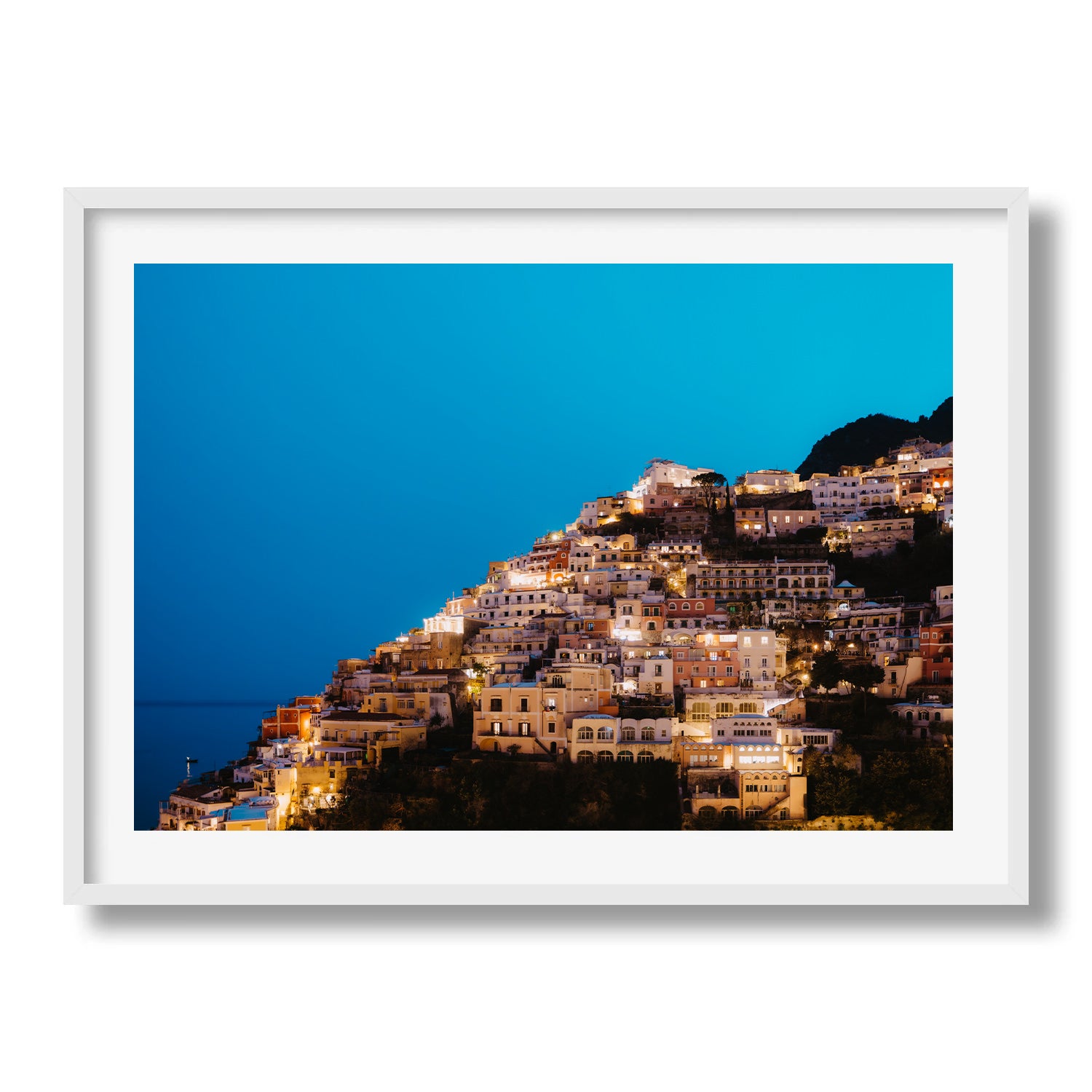 Positano at Blue Hour