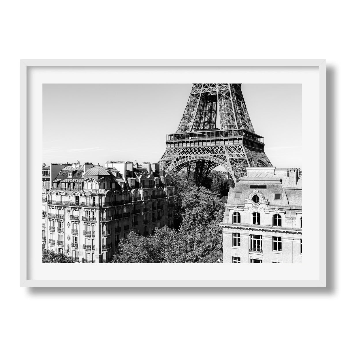 Eiffel Among Paris