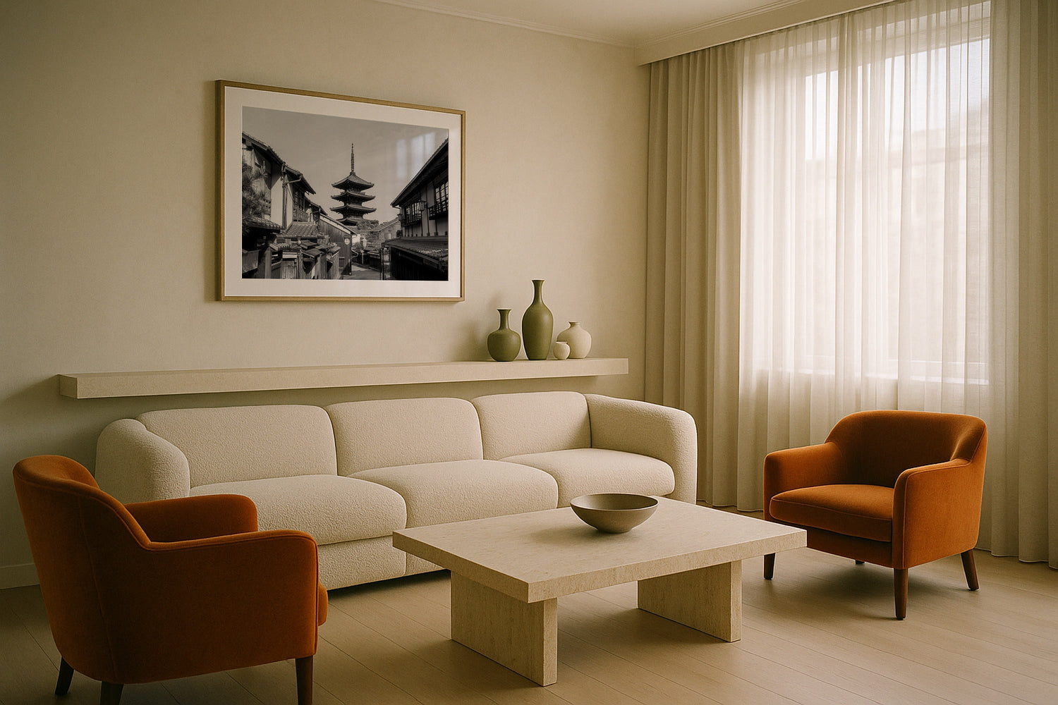 Yasaka Pagoda Black and White Framed Print - Architecture by Peter Yan Studio