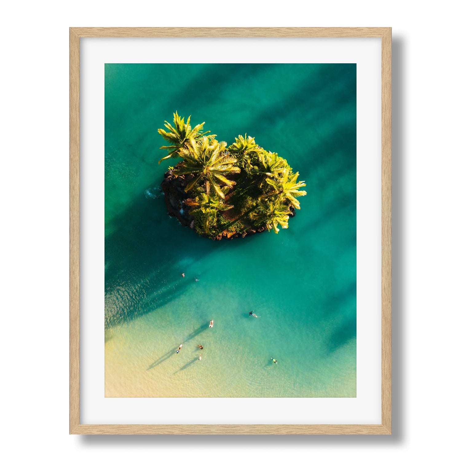A Little Island in Hawaii - Peter Yan Studio Framed Photo Print Wall Art