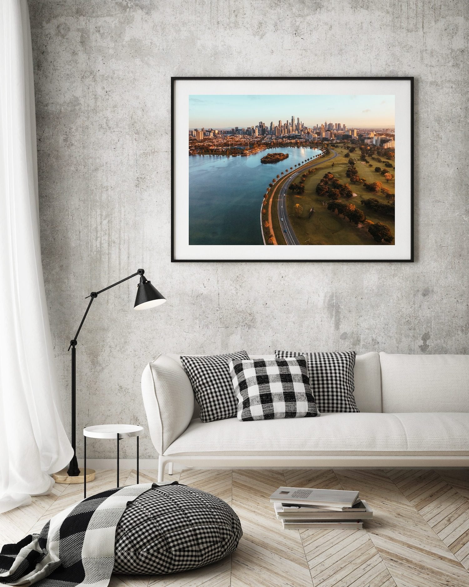 Albert Park Melbourne Sunrise | Premium Framed Print - Peter Yan Studio