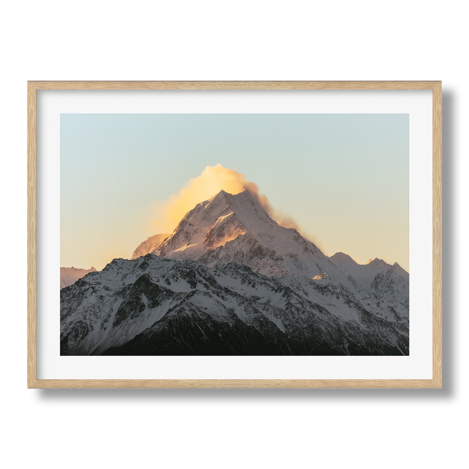 Aoraki Mt Cook - Peter Yan Studio Framed Photo Print Wall Art