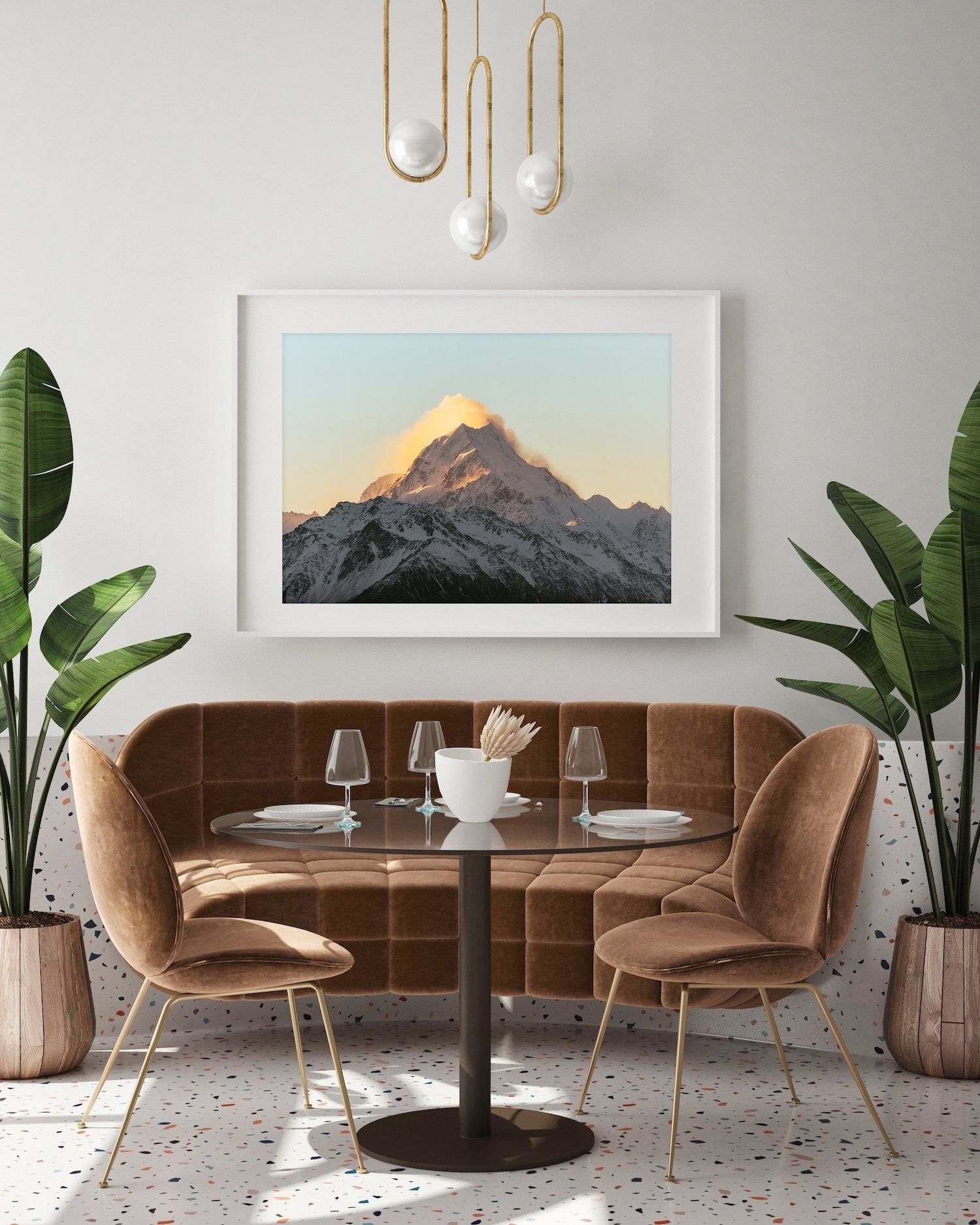 Aoraki Mt Cook - Peter Yan Studio Framed Photo Print Wall Art