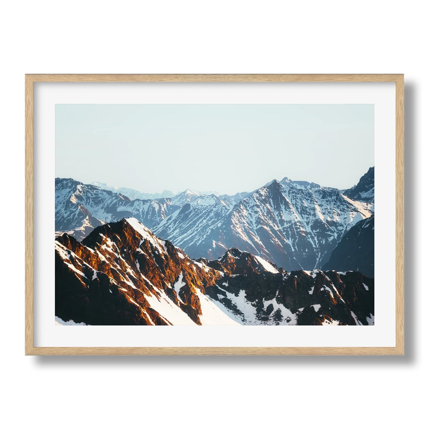 Austrian Snowy Mountains - Peter Yan Studio