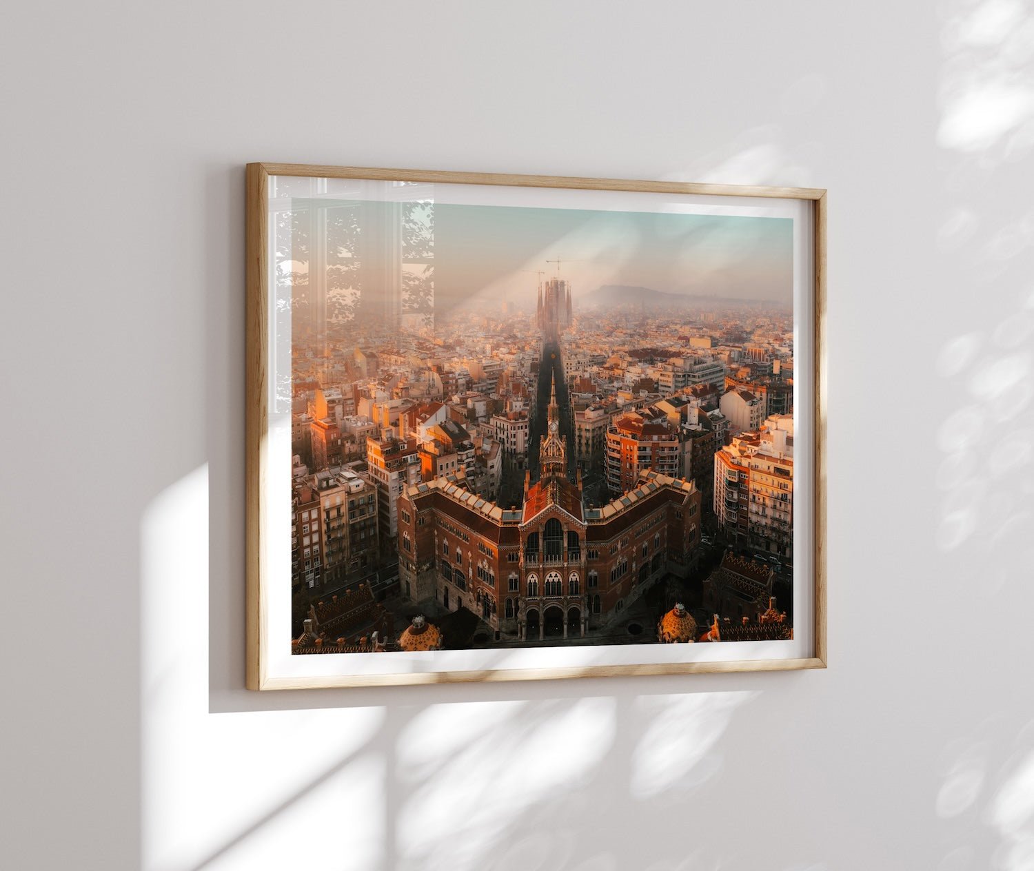 Barcelona Sunrise II - Peter Yan Studio Framed Photo Print Wall Art