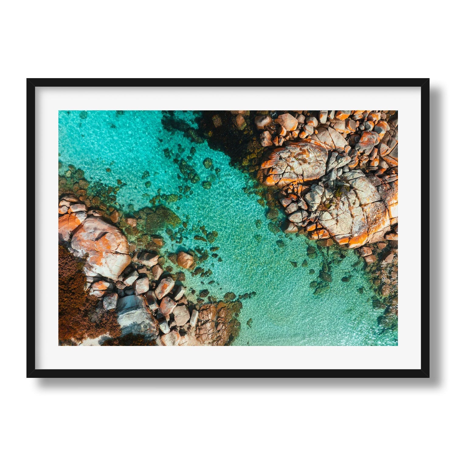 Bay Of Fires Tasmania III - Peter Yan Studio Framed Photo Print Wall Art