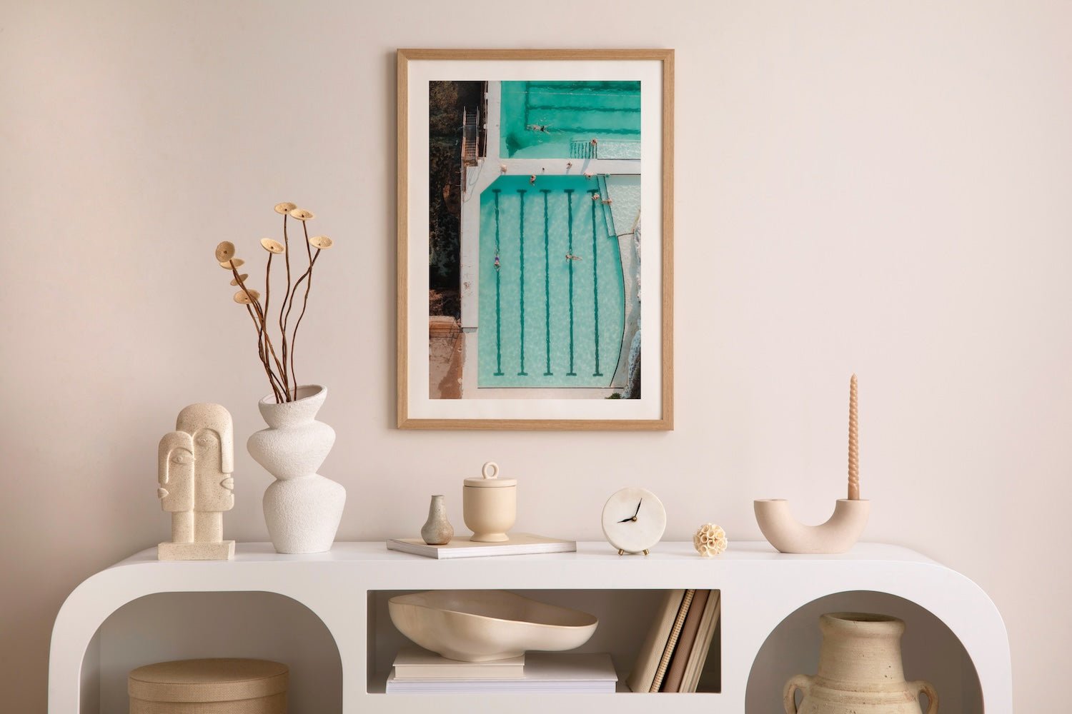 Bondi Beach Icebergs Morning II - Peter Yan Studio Framed Photo Print Wall Art