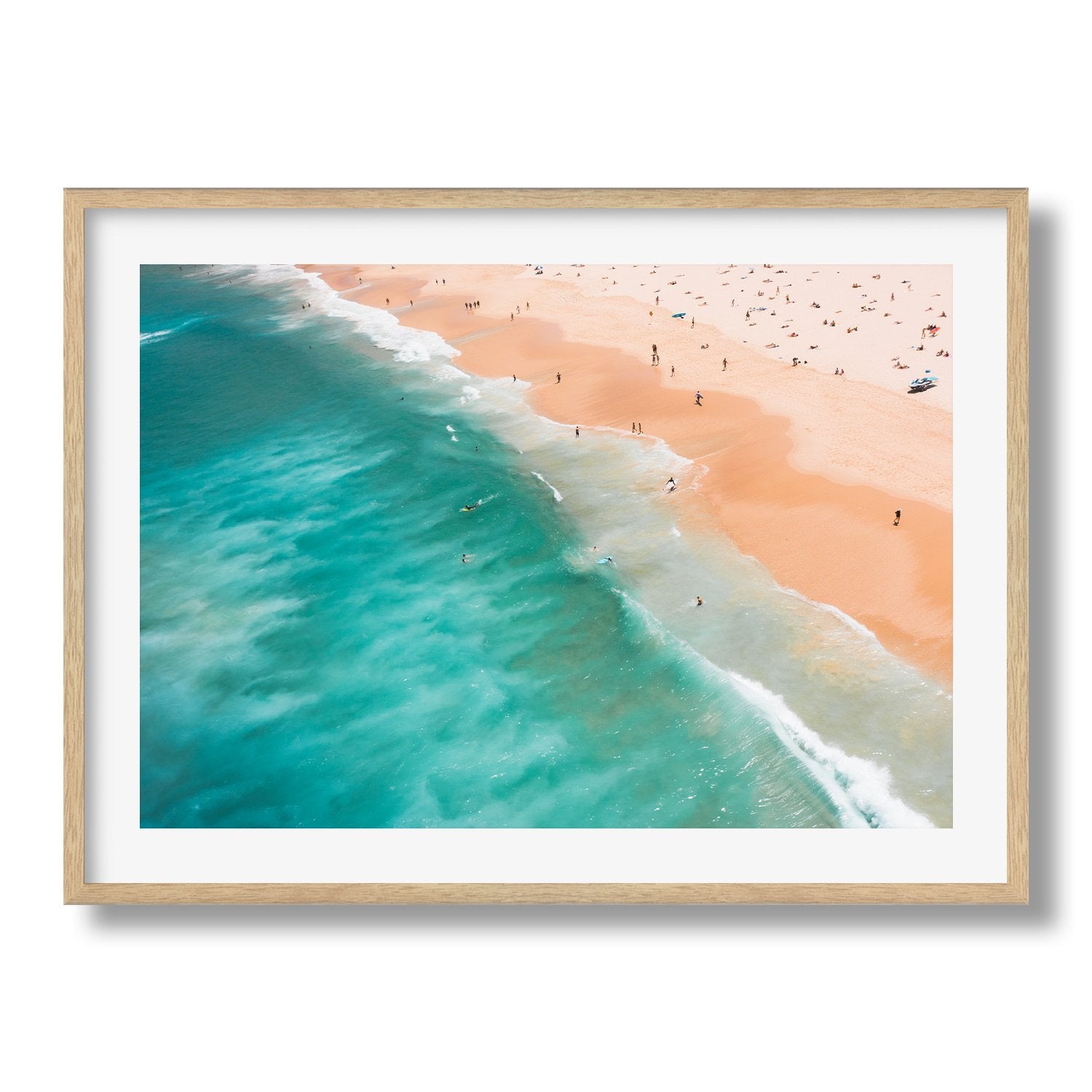 Bondi Beach Noon | Premium Framed Print - Peter Yan Studio