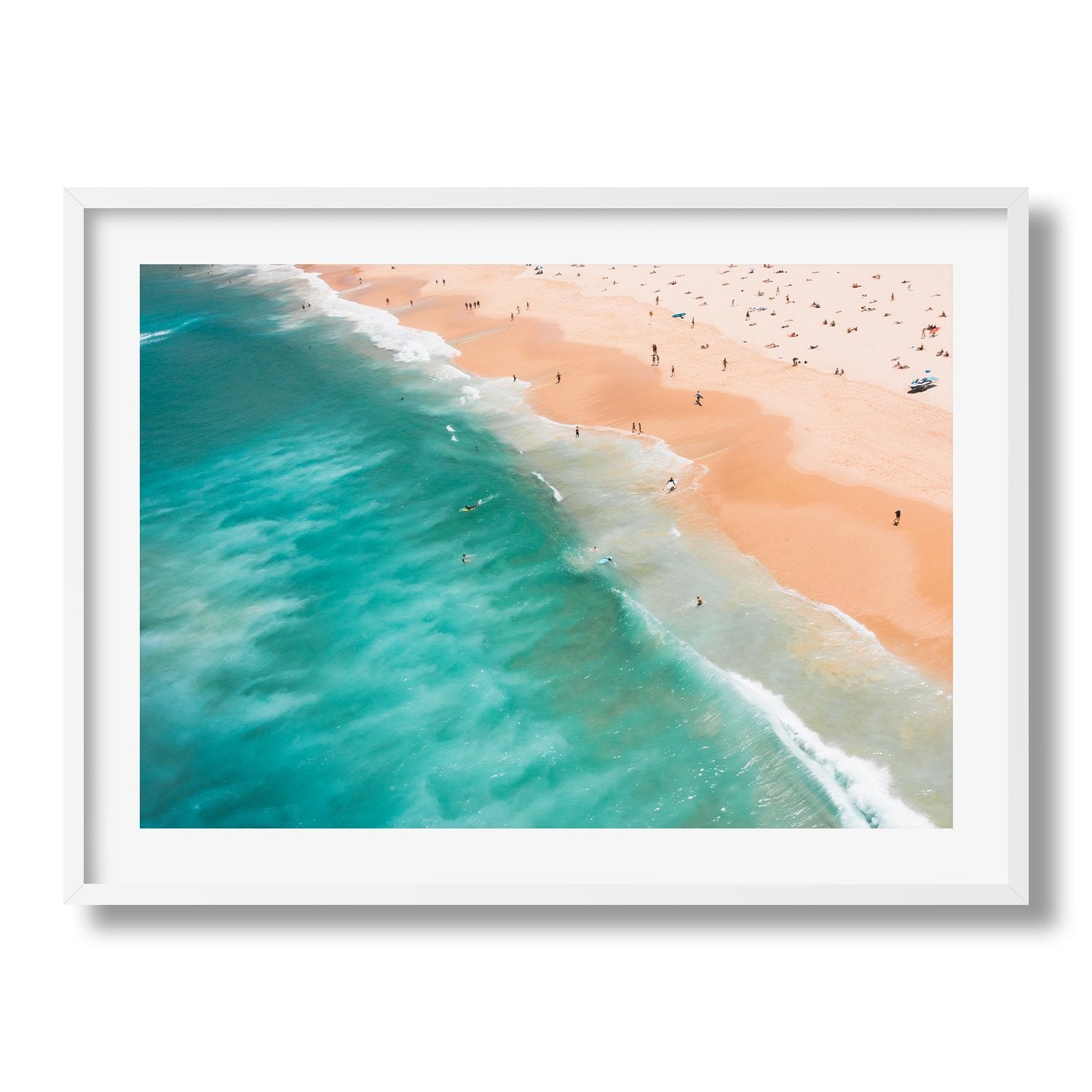Bondi Beach Noon | Premium Framed Print - Peter Yan Studio