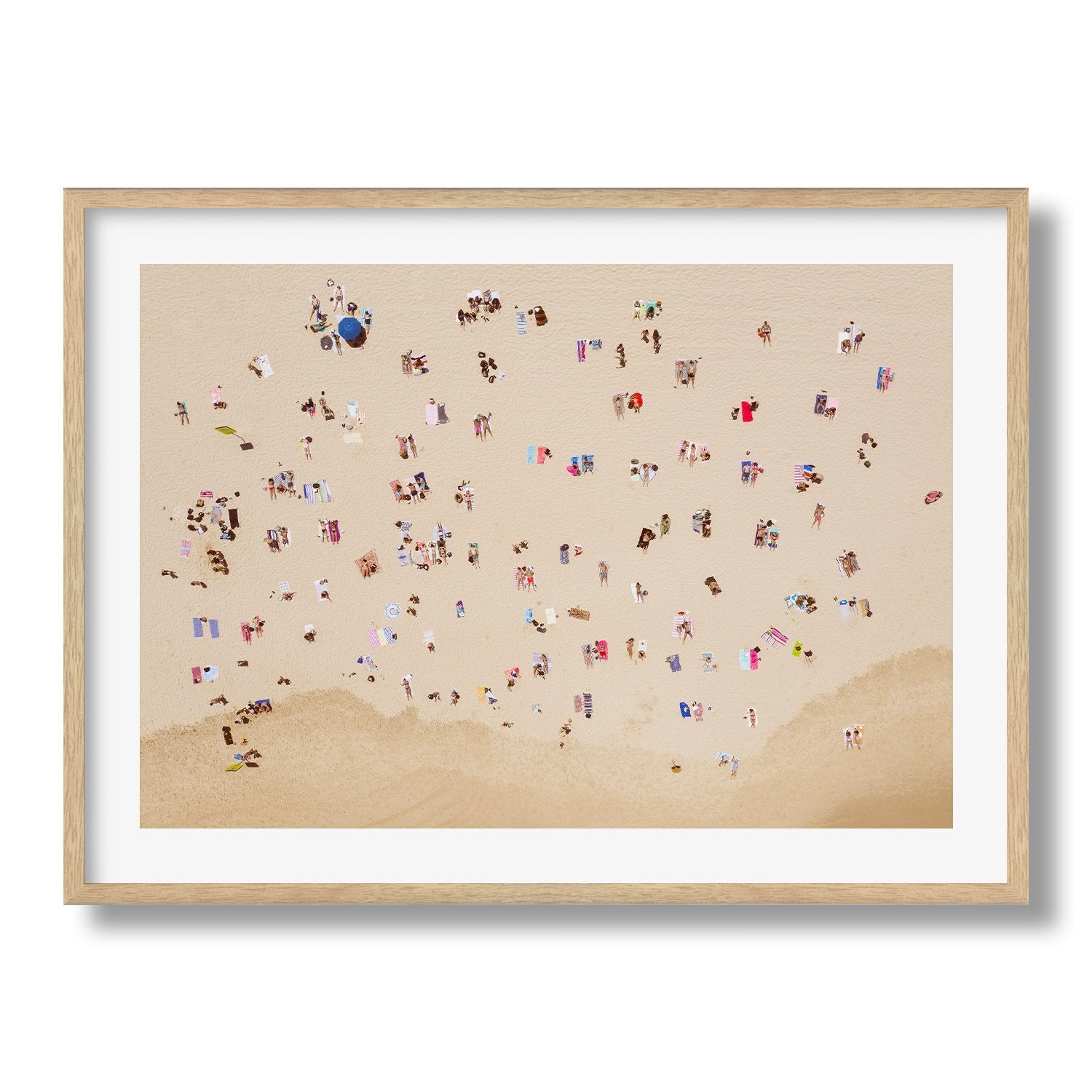 Bondi Beach Sunbathing | Premium Framed Print - Peter Yan Studio