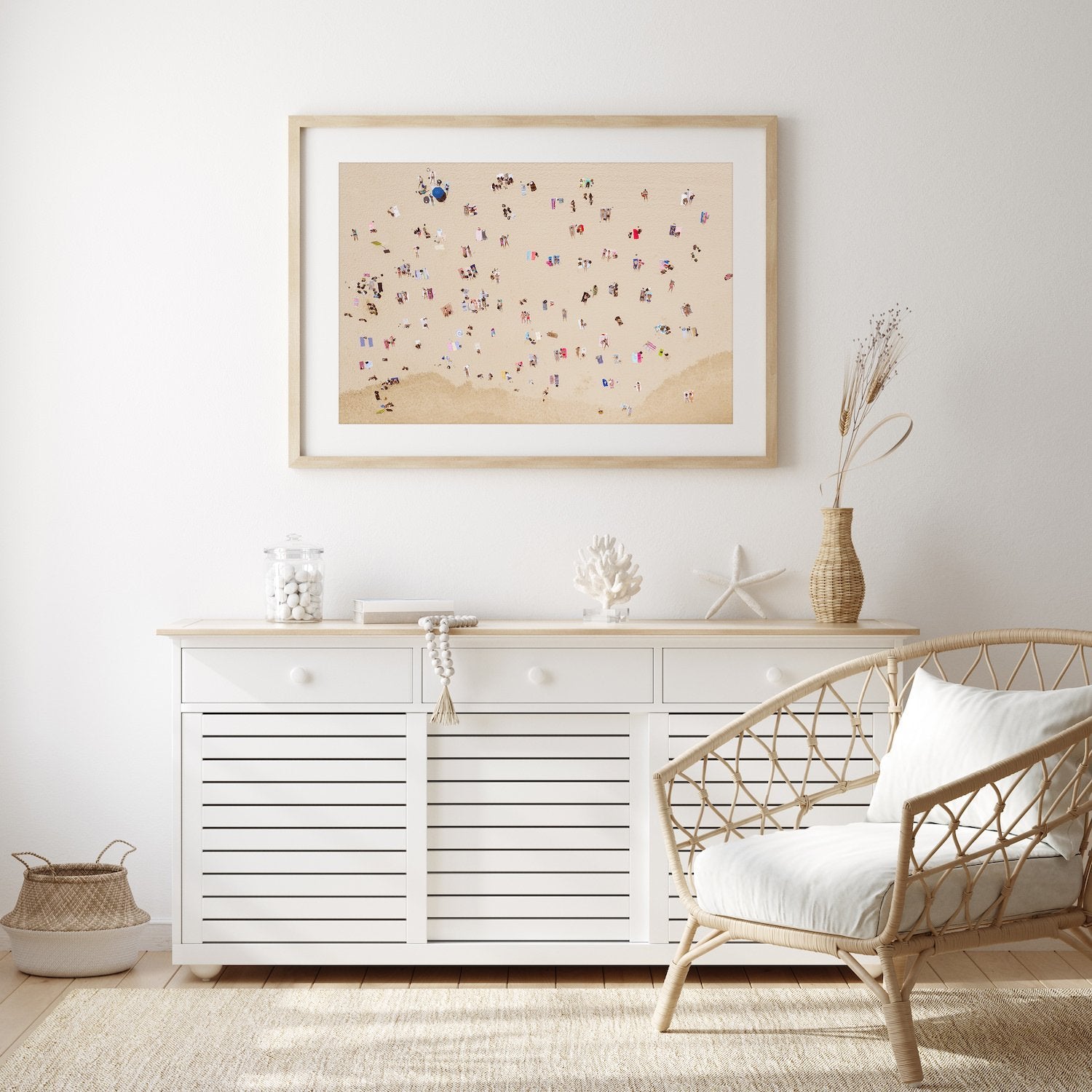 Bondi Beach Sunbathing - Peter Yan Studio Framed Photo Print Wall Art
