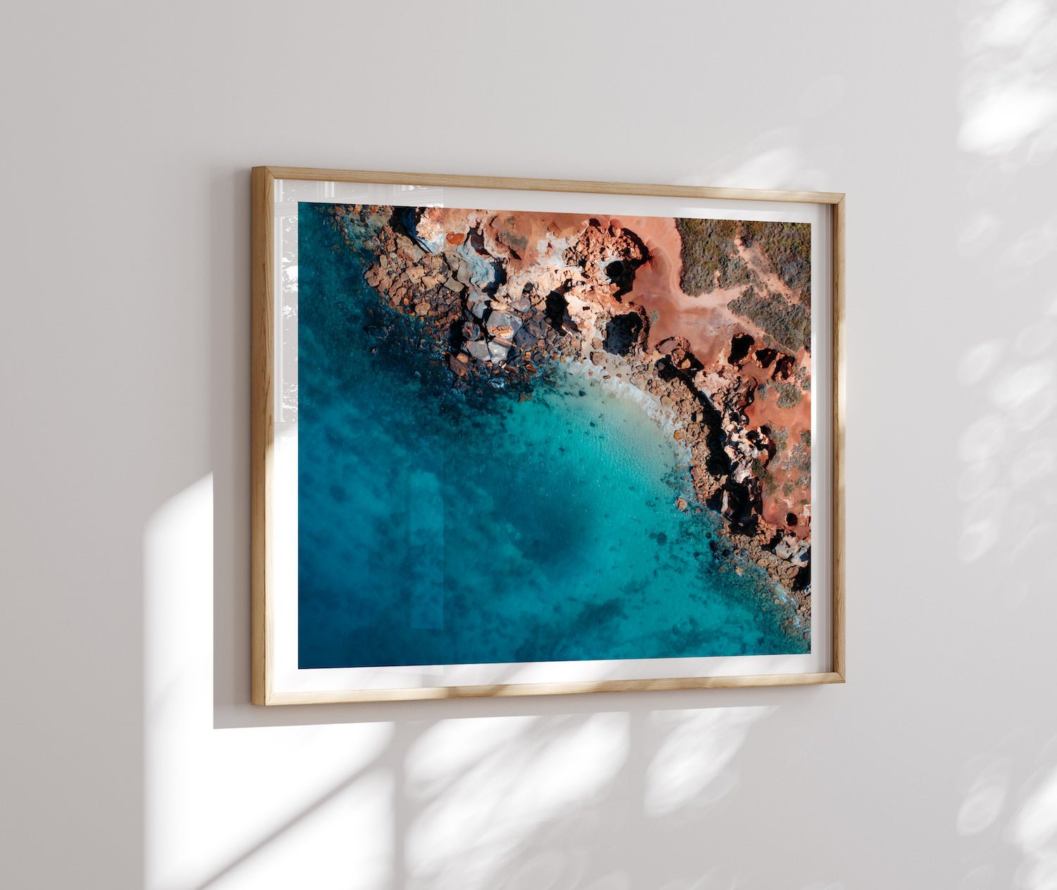 Broome Ocean Rocks II - Peter Yan Studio Framed Photo Print Wall Art