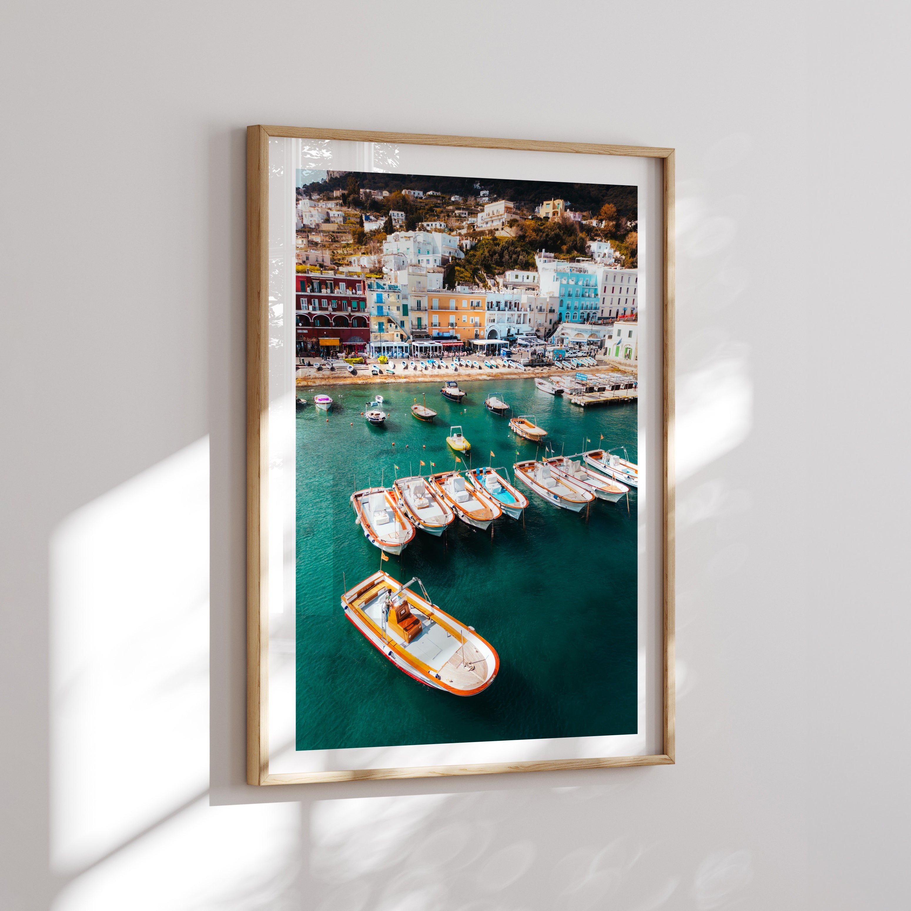 Capri Marina Grande II - Peter Yan Studio Framed Photo Print Wall Art