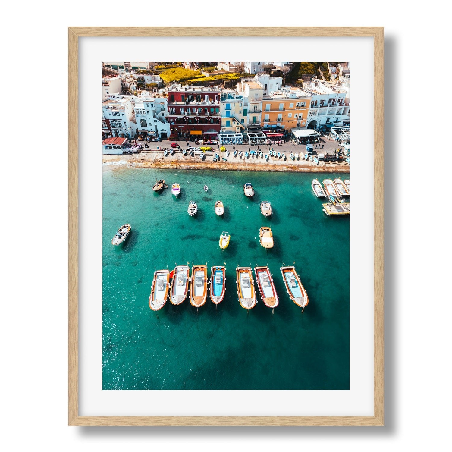 Capri Amalfi Coast Framed Print
