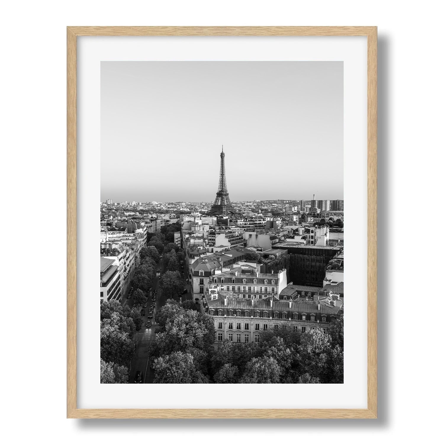 City of Love - Paris in Black & White - Peter Yan Studio Framed Photo Print Wall Art