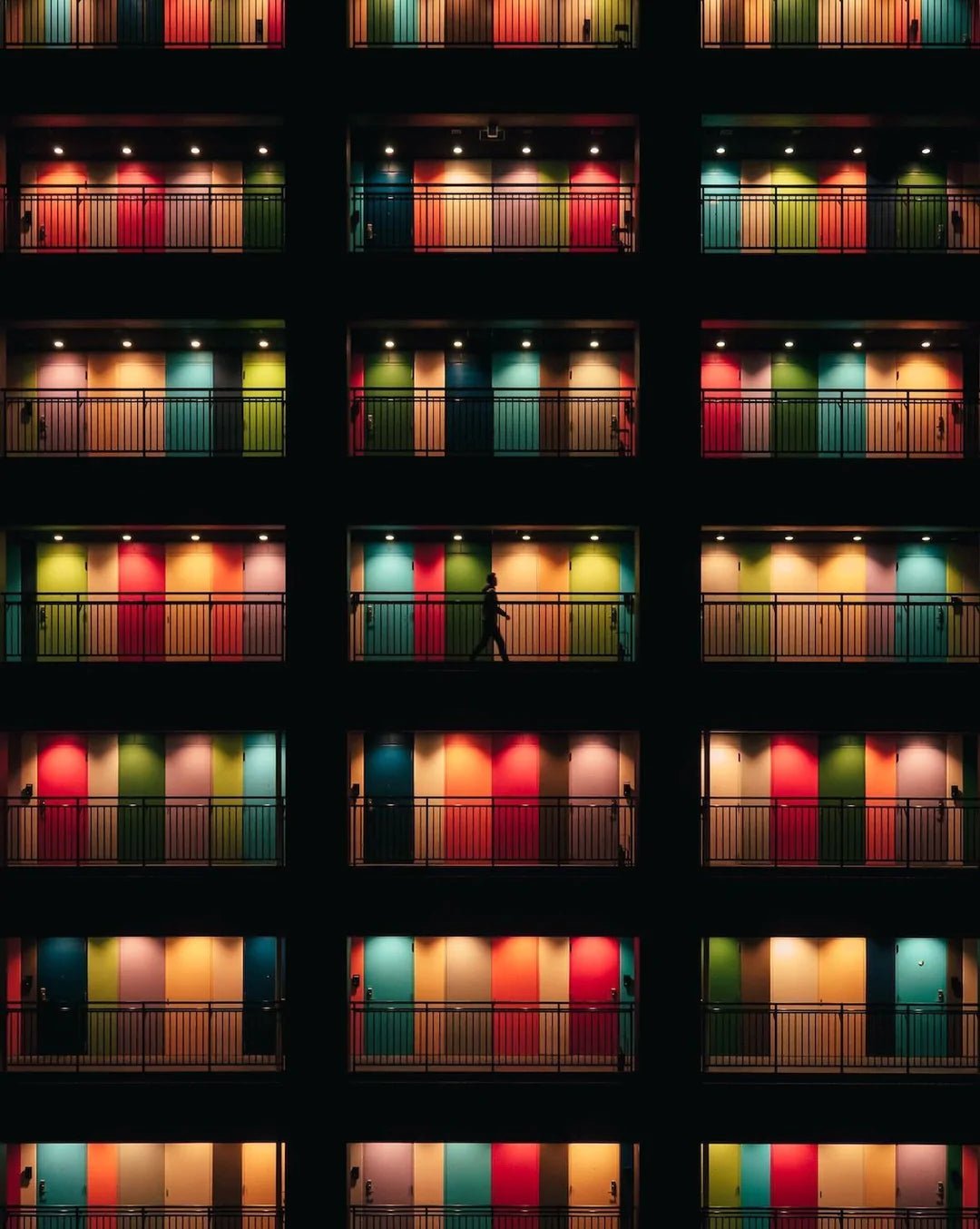 Colourful Doors of Tokyo - Peter Yan Studio