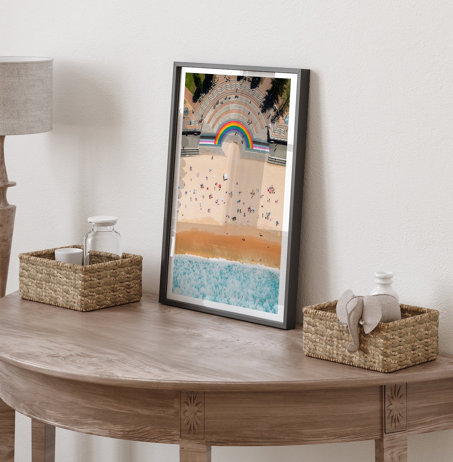 Coogee Beach Summer Day - Peter Yan Studio Framed Photo Print Wall Art