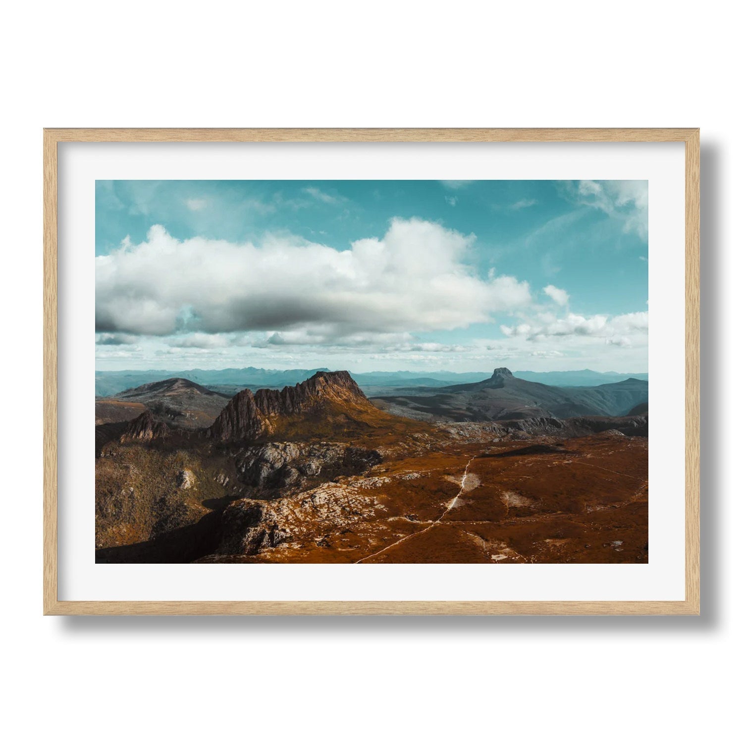 Cradle Mountain & Barn Bluff I - Peter Yan Studio Framed Photo Print Wall Art