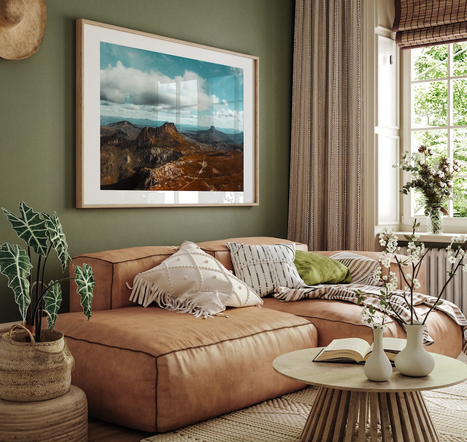 Cradle Mountain & Barn Bluff I - Peter Yan Studio Framed Photo Print Wall Art