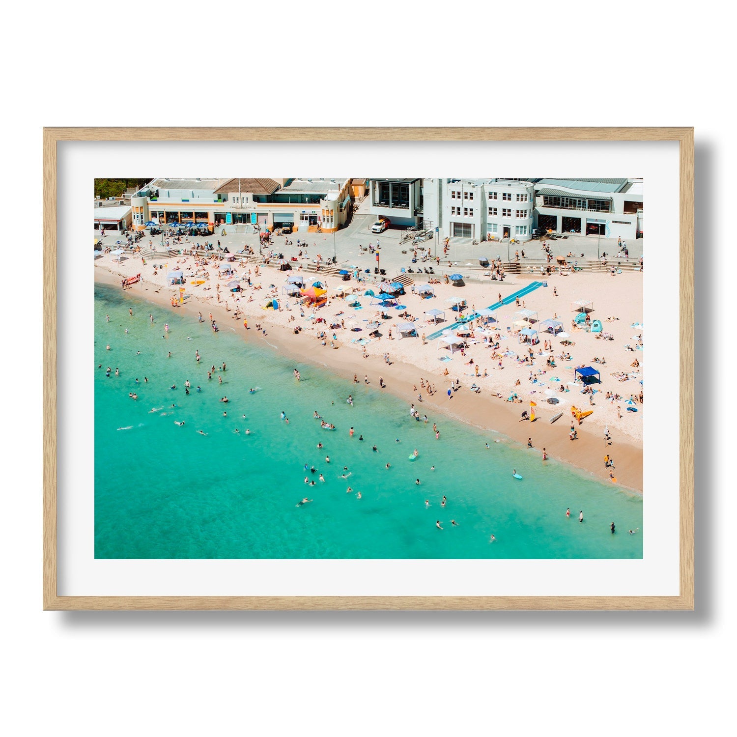 Cronulla Beach Summer Day I - Peter Yan Studio Framed Photo Print Wall Art