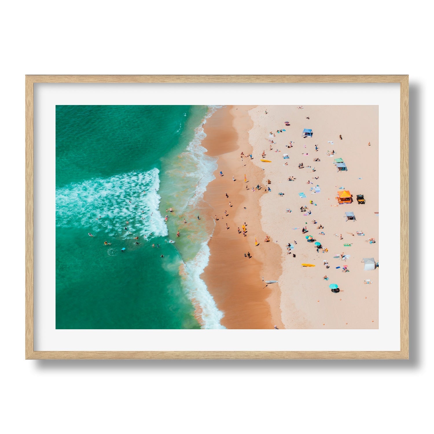 Cronulla Beach Summer Day II - Peter Yan Studio Framed Photo Print Wall Art