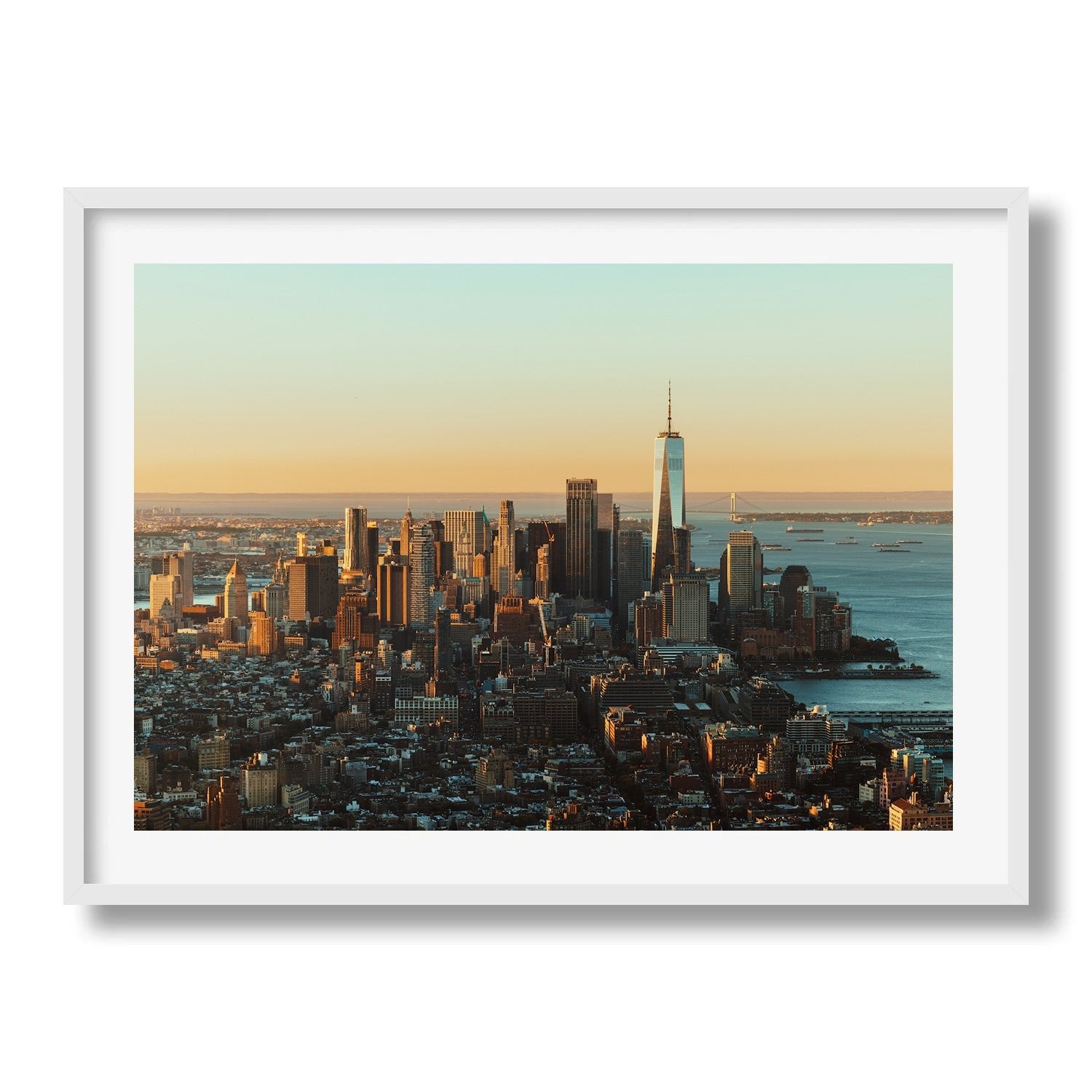 Downtown Manhattan Sunrise II - Peter Yan Studio